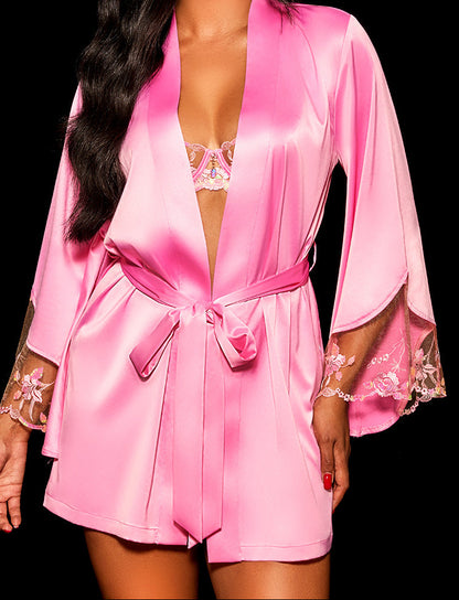 Whitney Sparkling Pink Robe