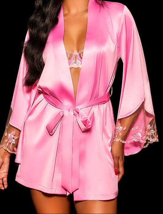 Whitney Sparkling Pink Robe